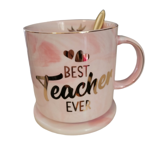 New in Box Best Teacher Ever Mug Set - Picture 5 of 8